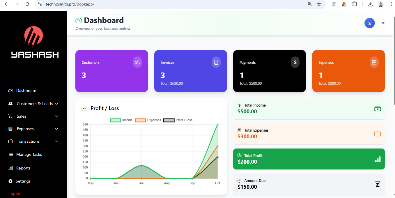 Yashash Cloud Suite