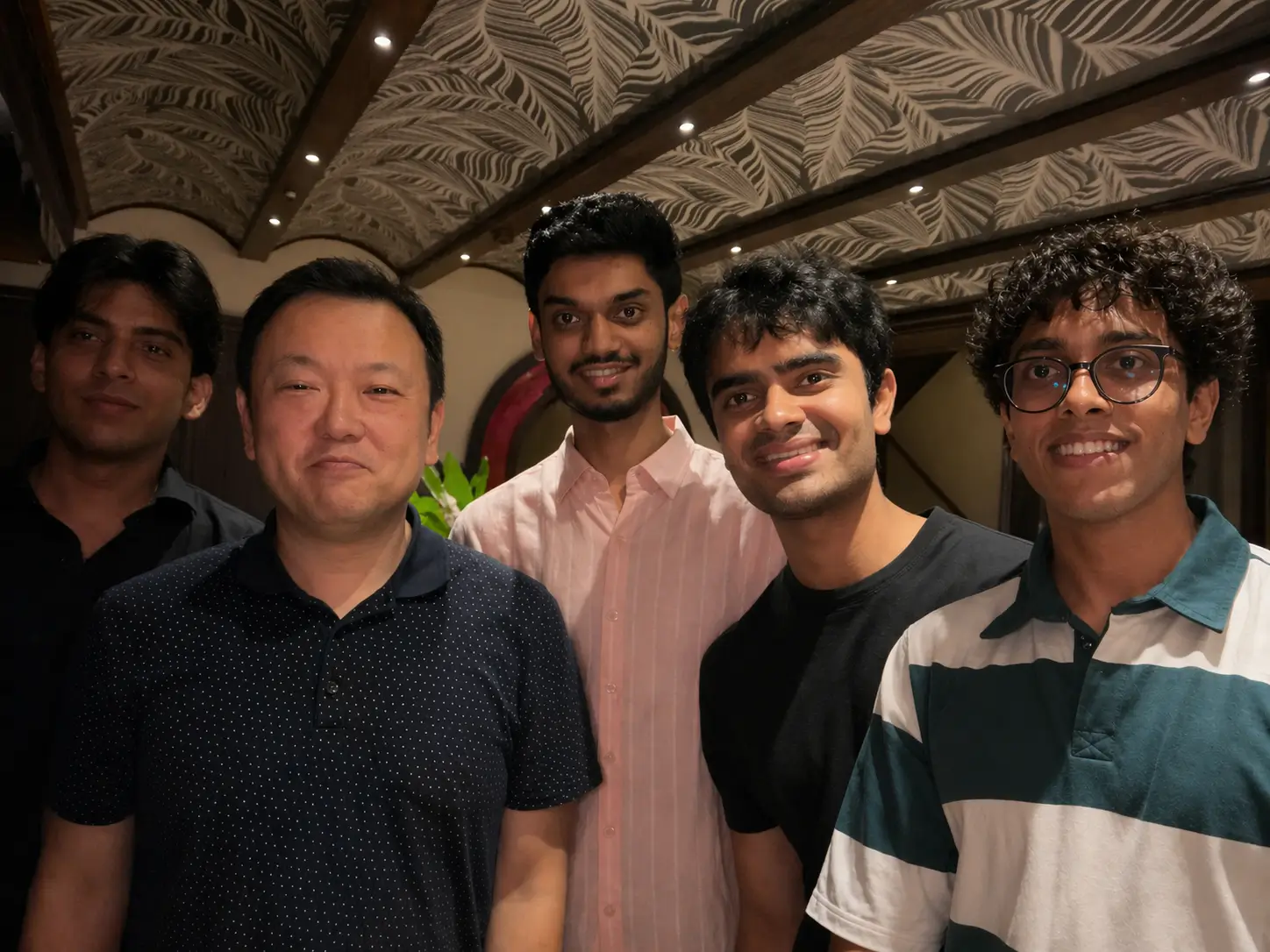 YC dinner with Jon Xu and Jared Friedman